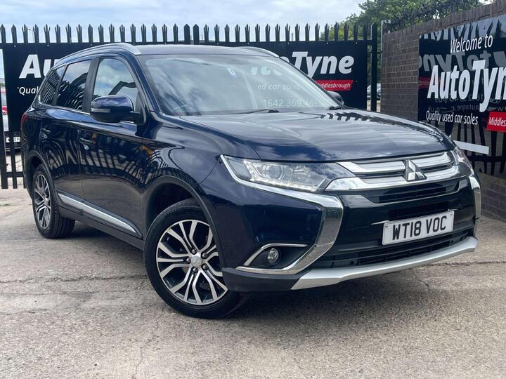Mitsubishi Outlander 2.2 DI-D 3 Auto 4WD Euro 6 5dr