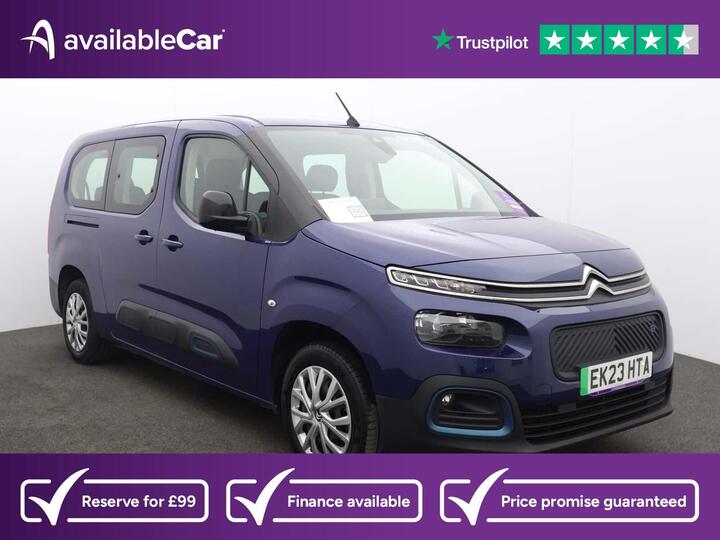 Citroen E-Berlingo 50kWh Feel XL Auto 5dr (7.4kW Charger) Citroen E-Berlingo 50kWh Feel XL Auto 5dr (7.4kW Charger)