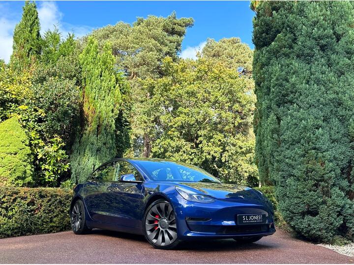 Tesla Model 3 (Dual Motor) Performance Auto 4WDE 4dr (Performance Upgrade)