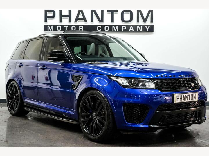 Land Rover Range Rover Sport 5.0 V8 SVR Auto 4WD Euro 6 (s/s) 5dr