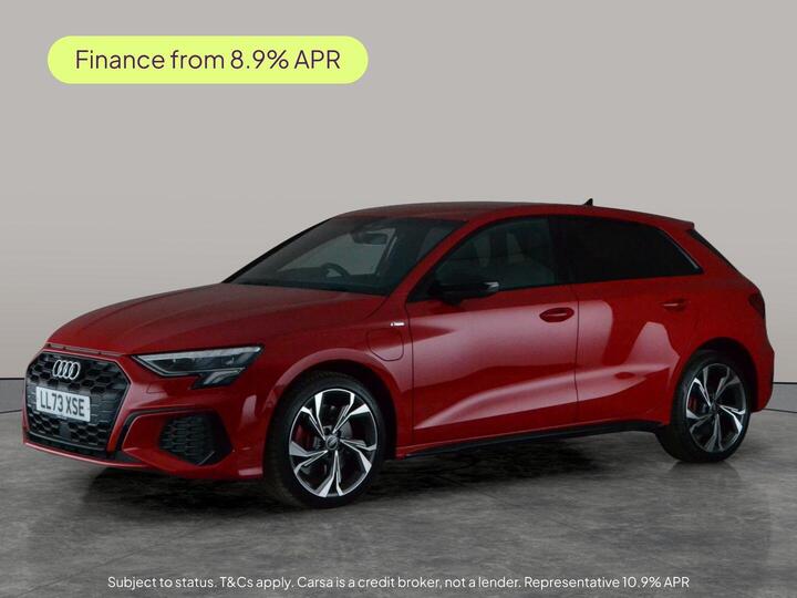 Audi A3 1.4 TFSIe 45 S Line Competition Sportback S Tronic Euro 6 (s/s) 5dr 13kWh