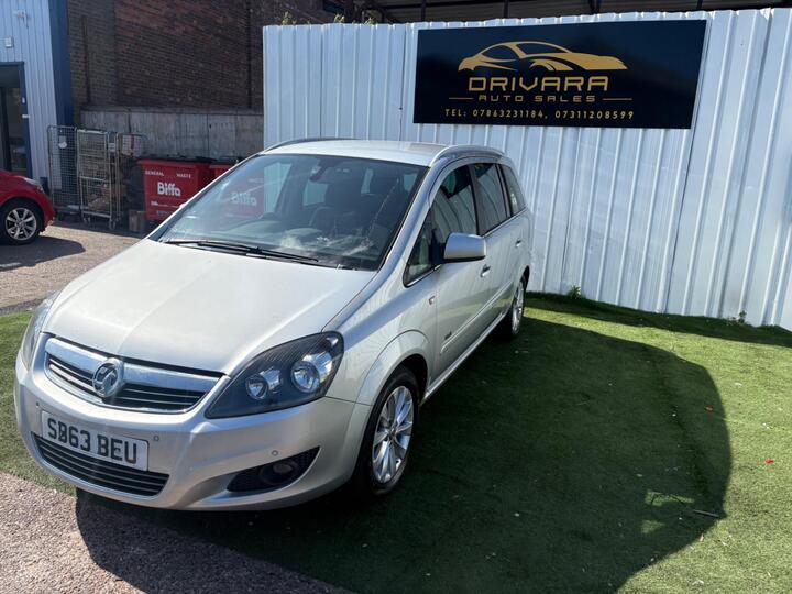 Vauxhall Zafira 1.6 16V Design Euro 5 5dr (SNav)