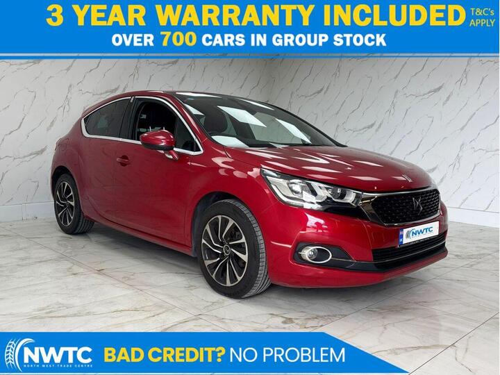 DS AUTOMOBILES DS 4 1.6 BlueHDi Elegance Euro 6 (s/s) 5dr DS AUTOMOBILES DS 4 1.6 BlueHDi Elegance Euro 6 (s/s) 5dr