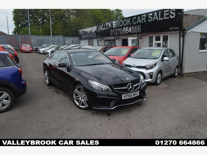 Mercedes-Benz E-CLASS 2.1 E220d AMG Line Edition G-Tronic+ Euro 6 (s/s) 2dr