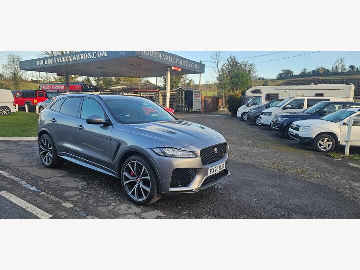 Jaguar F-PACE 5.0 V8 SVR Quickshift AWD Euro 6 (s/s) 5dr Jaguar F-PACE 5.0 V8 SVR Quickshift AWD Euro 6 (s/s) 5dr