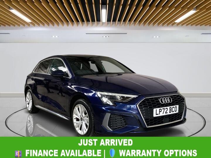 Audi A3 1.4 TFSIe 40 S Line Sportback S Tronic Euro 6 (s/s) 5dr 13kWh