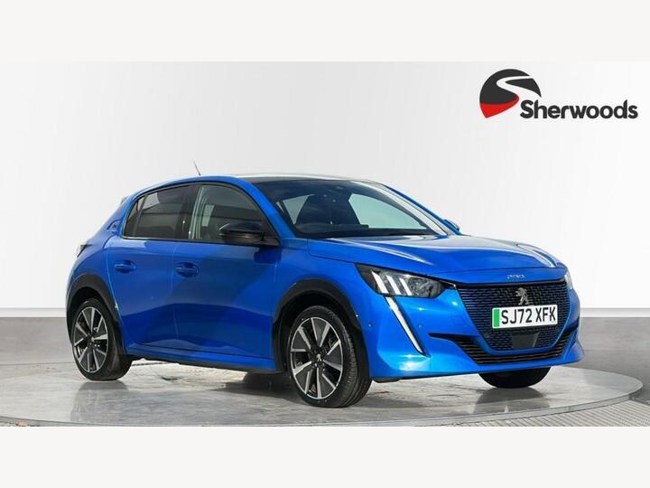 Peugeot E-208 50kWh GT Premium Auto 5dr (7kW Charger)