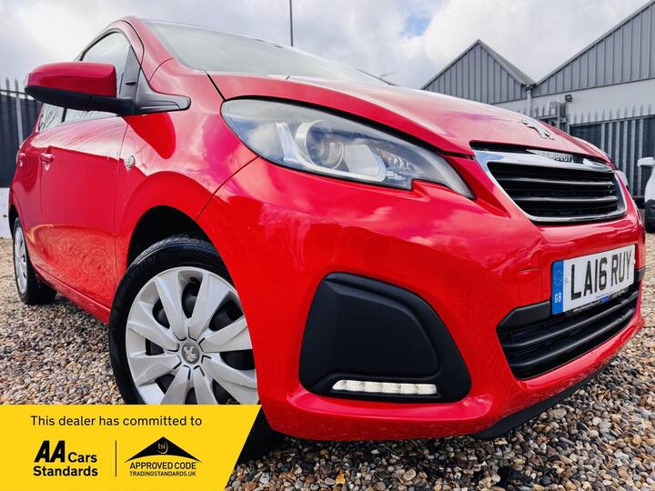 Peugeot 108 1.0 Active 2 Tronic Euro 6 5dr Peugeot 108 1.0 Active 2 Tronic Euro 6 5dr