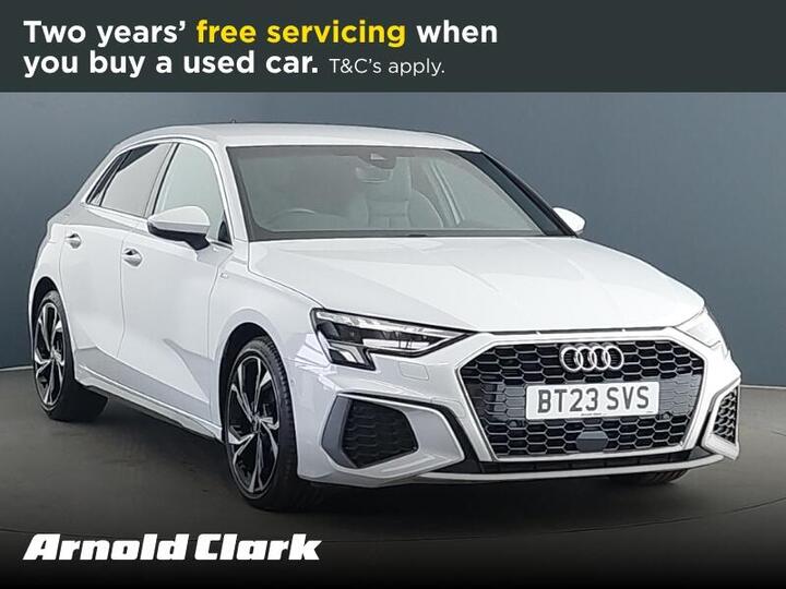 Audi A3 1.0 TFSI 30 S Line Sportback S Tronic Euro 6 (s/s) 5dr