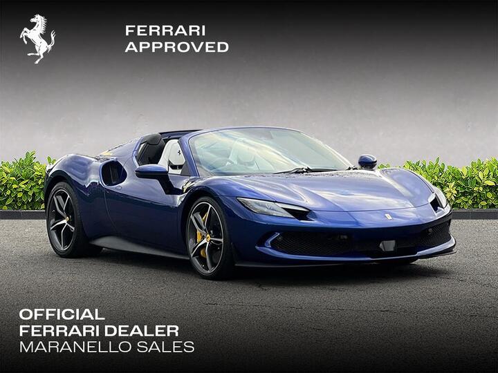 Ferrari 296 3.0T V6 7.45kWh Spider F1 DCT Euro 6 (s/s) 2dr