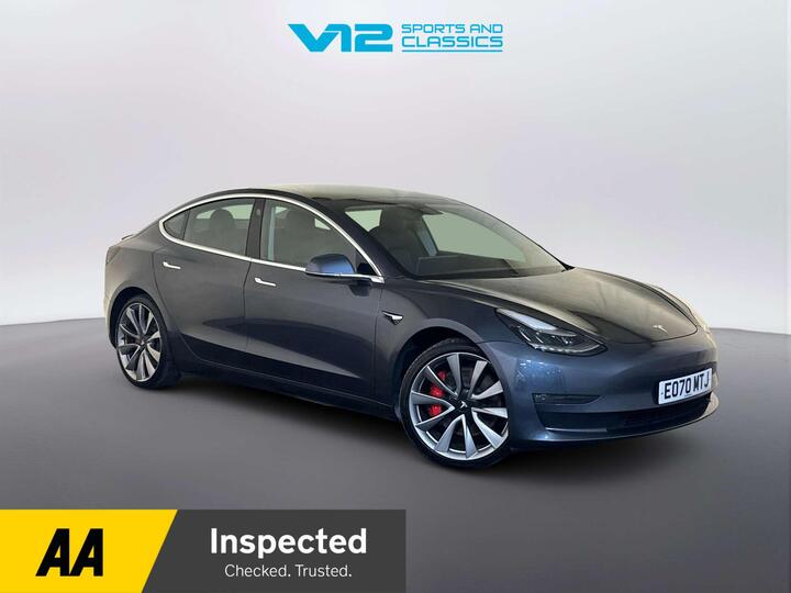 Tesla Model 3 (Dual Motor) Performance Auto 4WDE 4dr (Performance Upgrade)