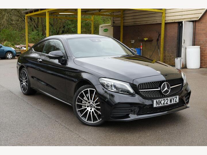 Mercedes-Benz C Class 2.0 C300d AMG Line Night Edition (Premium Plus) G-Tronic+ 4MATIC Euro 6 (s/s) 2dr