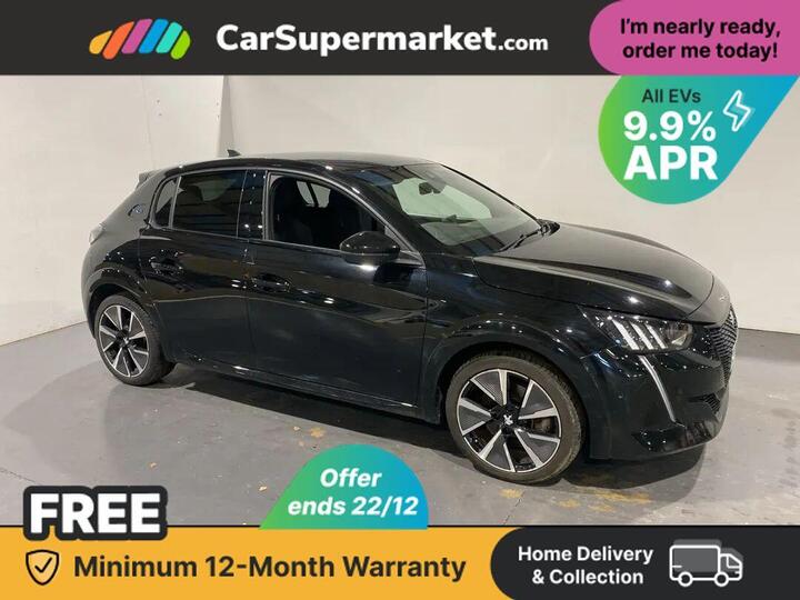 Peugeot 208 50kWh GT Auto 5dr (7kW Charger)