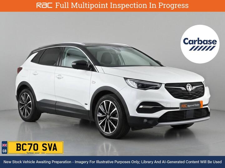Vauxhall Grandland X 1.6 13.2kWh Ultimate Nav Auto 4WD Euro 6 (s/s) 5dr Hybrid4