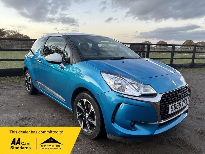 DS AUTOMOBILES DS 3 1.6 BlueHDi Elegance Euro 6 (s/s) 3dr