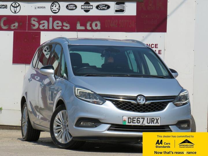 Vauxhall ZAFIRA TOURER 1.4i Turbo Tech Line Nav Auto Euro 6 5dr