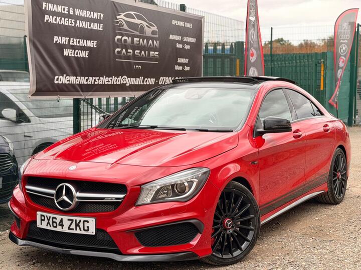Mercedes-Benz CLA 2.0 CLA45 AMG Coupe SpdS DCT 4MATIC Euro 6 (s/s) 4dr