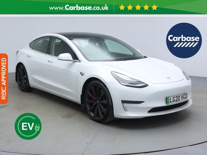 Tesla Model 3 (Dual Motor) Performance Auto 4WDE 4dr (Performance Upgrade)