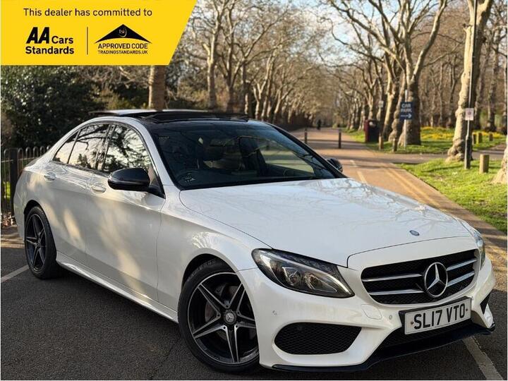 Mercedes-Benz C Class 2.1 C220d AMG Line (Premium) G-Tronic+ Euro 6 (s/s) 4dr