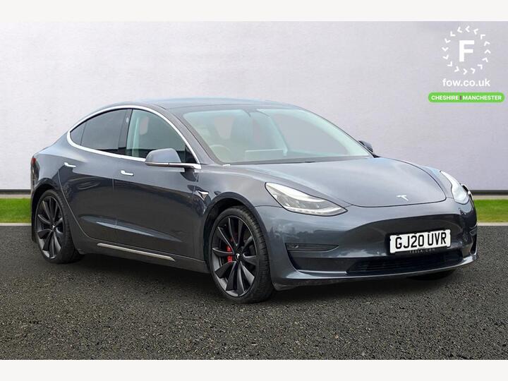 Tesla Model 3 (Dual Motor) Performance Auto 4WDE 4dr (Performance Upgrade)