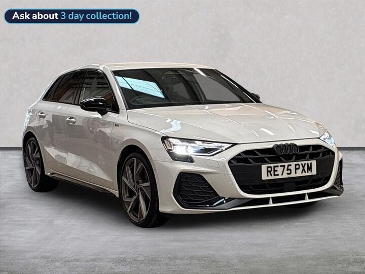 Audi A3 2.0 TDI Black Edition Sportback S Tronic Euro 6 (s/s) 5dr