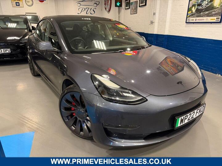 Tesla Model 3 (Dual Motor) Performance Auto 4WDE 4dr (Performance Upgrade)