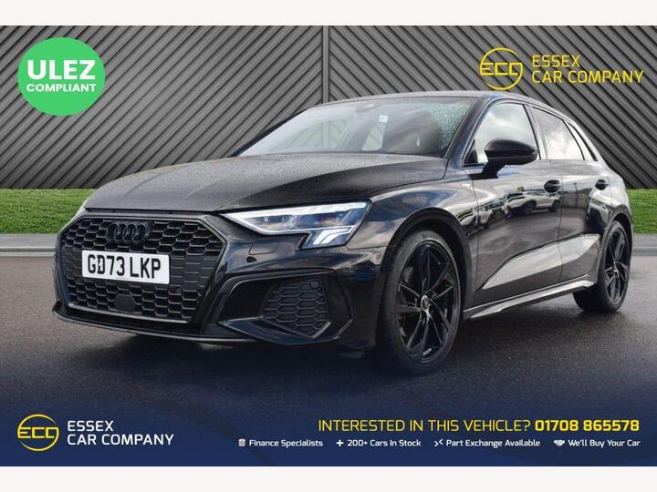 Audi A3 1.5 TFSI 35 Black Edition Sportback S Tronic Euro 6 (s/s) 5dr