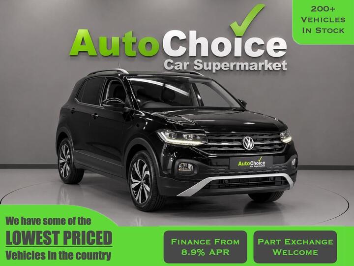 Volkswagen T-CROSS 1.0 TSI Black Edition Euro 6 (s/s) 5dr