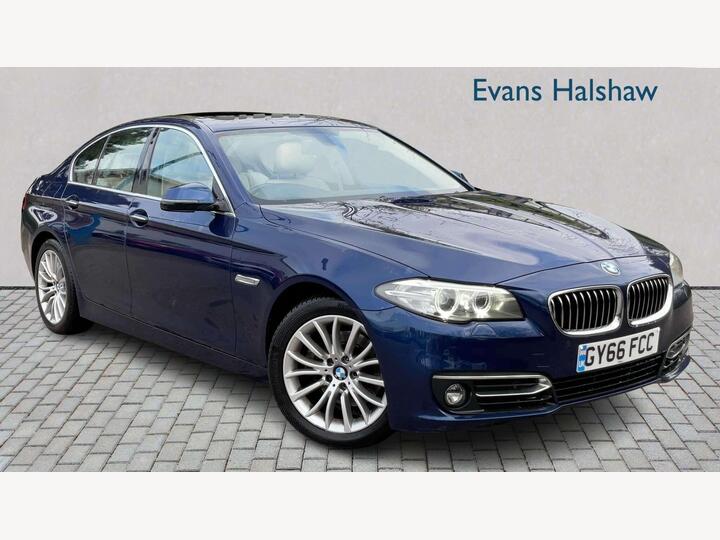BMW 5 SERIES DIESEL SALOON 2.0 520d Luxury Auto Euro 6 (s/s) 4dr