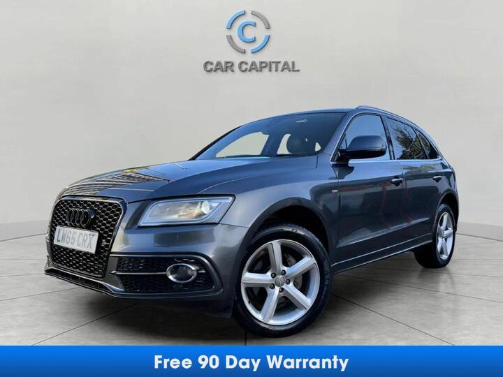 Audi Q5 2.0 TFSI S Line SUV 5dr Petrol Tiptronic Quattro Euro 5 (s/s) (225 Ps) HPI CLEAR+PARK SENSORS+2 KEYS+HPI