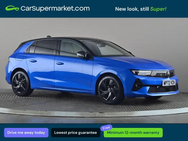 Vauxhall Astra 1.2 Turbo GS Line Euro 6 (s/s) 5dr