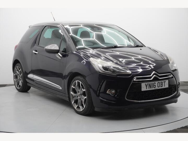 DS AUTOMOBILES DS 3 1.6 THP DSport Euro 6 (s/s) 3dr DS AUTOMOBILES DS 3 1.6 THP DSport Euro 6 (s/s) 3dr