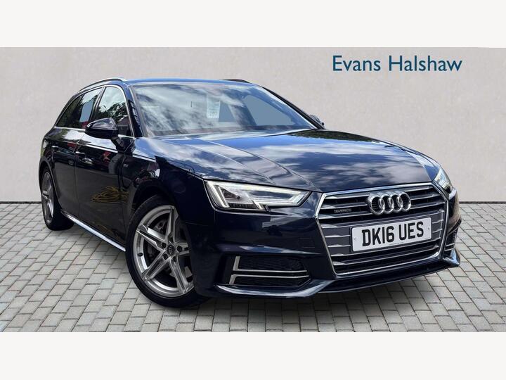 Audi A4 DIESEL AVANT 3.0 TDI V6 S Line Tiptronic Quattro Euro 6 (s/s) 5dr Audi A4 DIESEL AVANT 3.0 TDI V6 S Line Tiptronic Quattro Euro 6 (s/s) 5dr