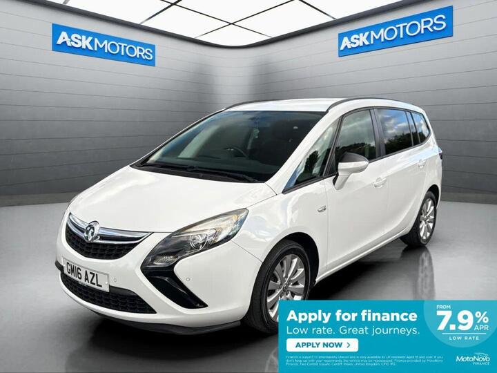 Vauxhall ZAFIRA TOURER 1.6 CDTi EcoFLEX Design Euro 6 (s/s) 5dr