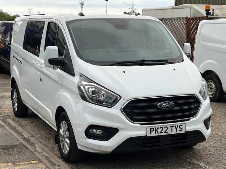 Ford TRANSIT CUSTOM 2.0 320 EcoBlue Limited Crew Van L2 H1 Euro 6 (s/s) 5dr (6 Seat)