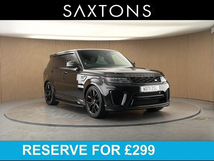 Land Rover Range Rover Sport 5.0 P575 V8 SVR Carbon Edition Auto 4WD Euro 6 (s/s) 5dr