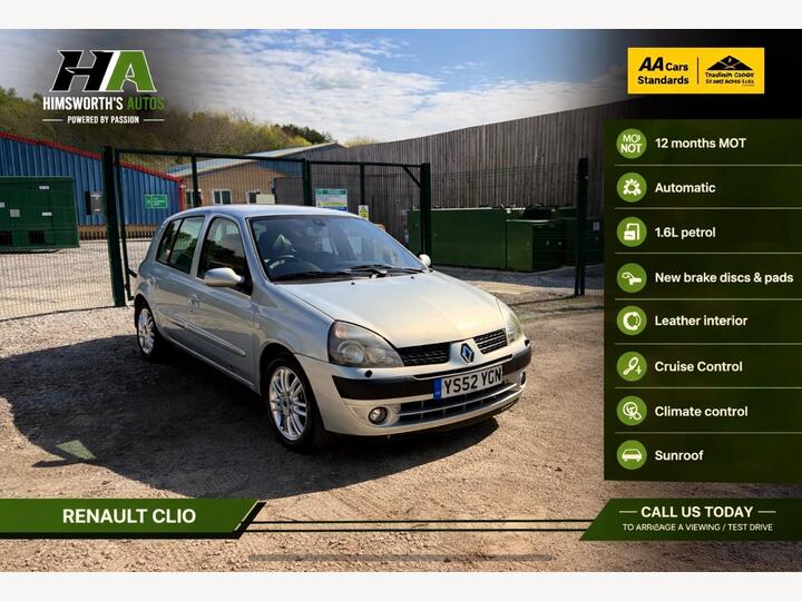 Renault Clio 1.6 16v Initiale 5dr