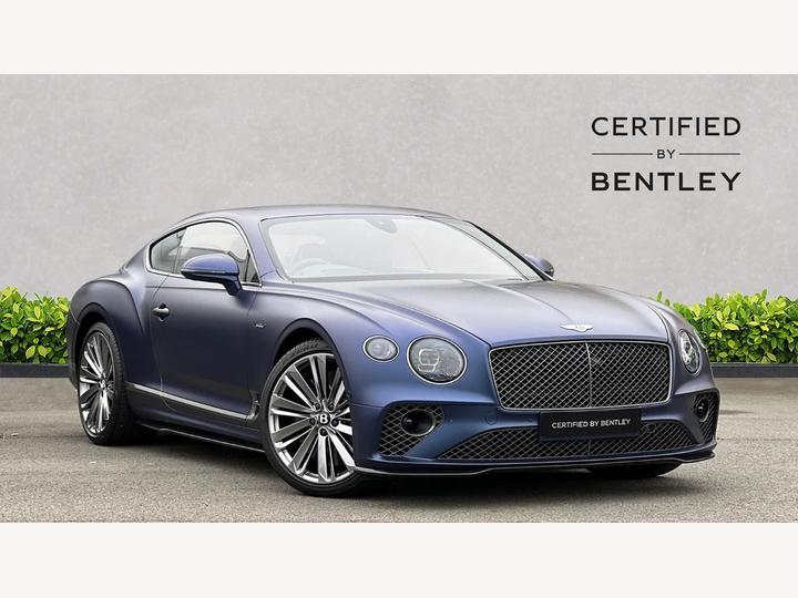 Bentley CONTINENTAL GT 6.0 W12 GT Speed Auto 4WD Euro 6 2dr