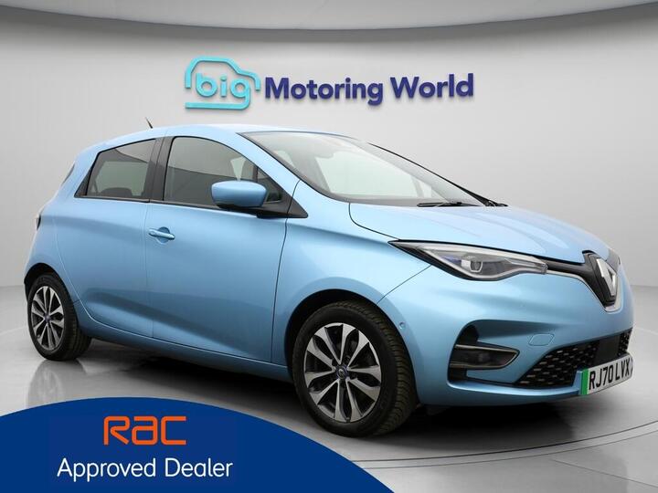 Renault Zoe R135 52kWh GT Line Auto 5dr (i, Rapid Charge)