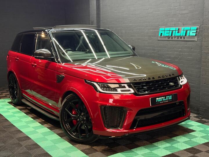 Land Rover Range Rover Sport 5.0 P575 V8 SVR Carbon Edition Auto 4WD Euro 6 (s/s) 5dr