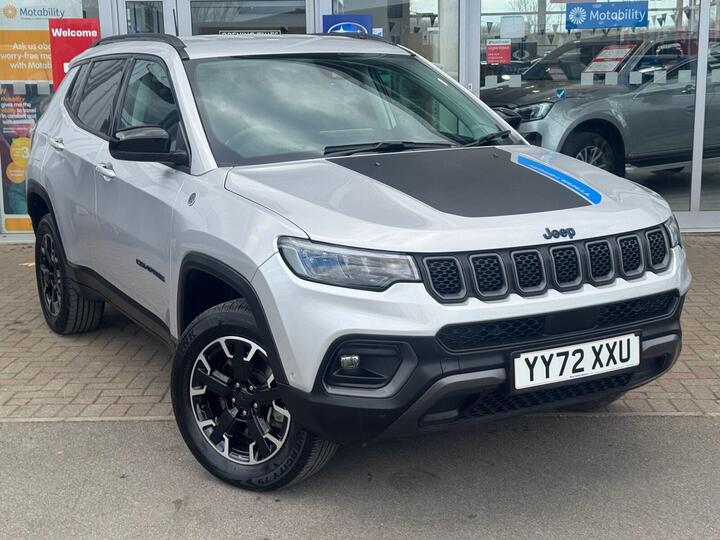 Jeep Compass 1.3 GSE T4 11.4kWh Trailhawk Auto 4xe Euro 6 (s/s) 5dr Jeep Compass 1.3 GSE T4 11.4kWh Trailhawk Auto 4xe Euro 6 (s/s) 5dr