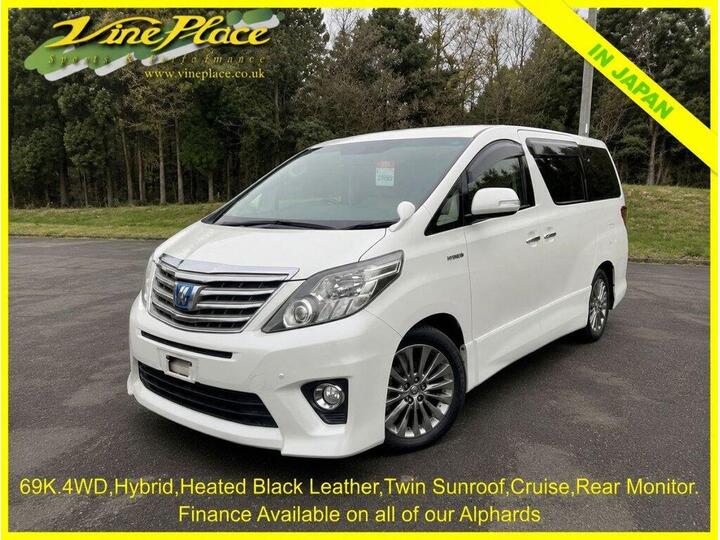 Toyota ALPHARD 2.4 Hybrid 4WD,SR C Package (Executive Seat),Auto, 7Seats, 69K. + FINANCE A Toyota ALPHARD 2.4 Hybrid 4WD,SR C Package (Executive Seat),Auto, 7Seats, 69K. + FINANCE A