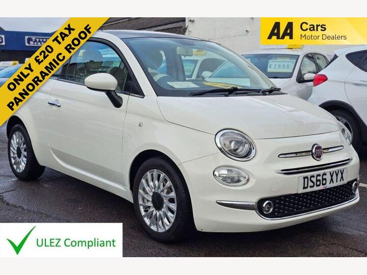 Fiat 500 1.2 Lounge Euro 6 (s/s) 3dr