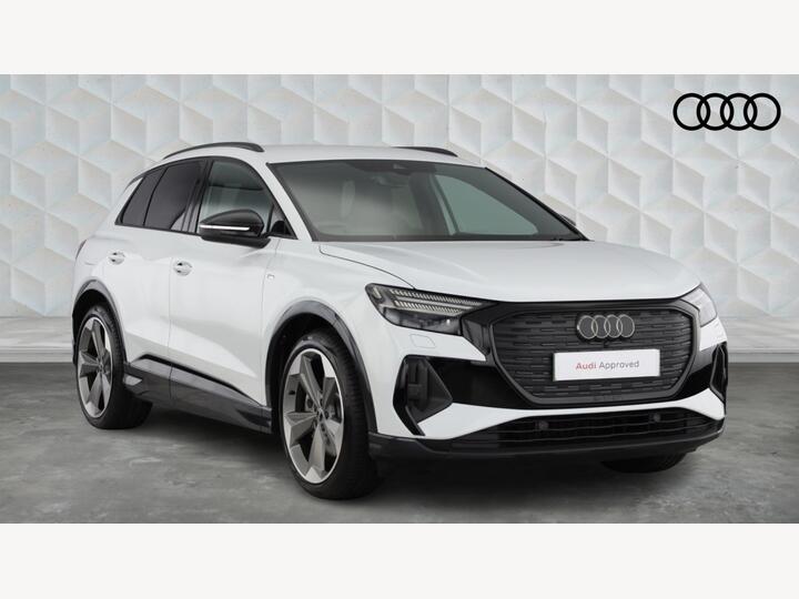 Audi Q4 E-tron 45 Black Edition Auto Quattro 5dr 82kWh Audi Q4 E-tron 45 Black Edition Auto Quattro 5dr 82kWh