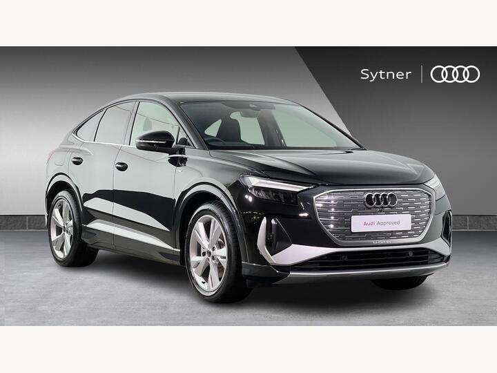 Audi Q4 E-tron 45 S Line Sportback Auto 5dr 82kWh Audi Q4 E-tron 45 S Line Sportback Auto 5dr 82kWh