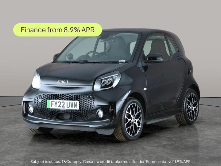 Smart Fortwo 17.6kWh Prime Exclusive Auto 2dr (22kW Charger)