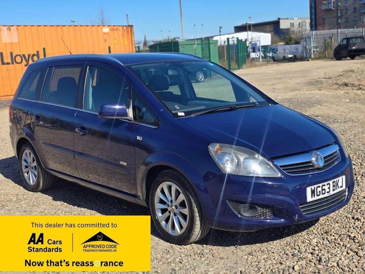 Vauxhall Zafira 1.6 16V Design Euro 5 5dr (SNav) Vauxhall Zafira 1.6 16V Design Euro 5 5dr (SNav)