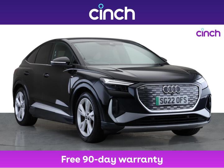 Audi Q4 E-tron Sportback 40 S Line Sportback Auto 5dr 82kWh