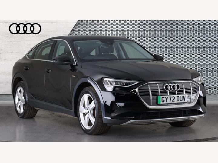 Audi E-tron 50 Technik Sportback Auto Quattro 5dr 71.2kWh (11kW Charger)