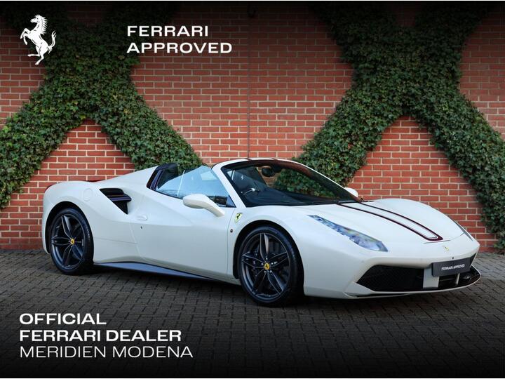 Ferrari 488 3.9T V8 Spider F1 DCT Euro 6 (s/s) 2dr Ferrari 488 3.9T V8 Spider F1 DCT Euro 6 (s/s) 2dr